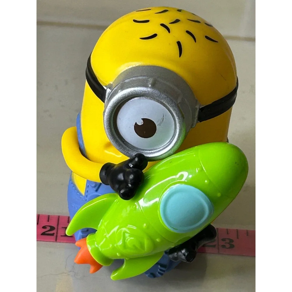Set of 3 McDonalds Minion Toy Rocket 2017 Universal‎ Studios
